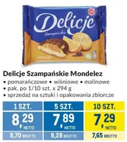 Makro Delicje Szampańskie Mondelez oferta