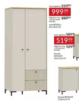 Abra szafa BITS821L oferta