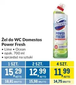 Makro Żel do WC Domestos Power Fresh oferta