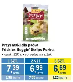 Makro Przysmaki dla psów Friskies Beggin' Strips Purina oferta