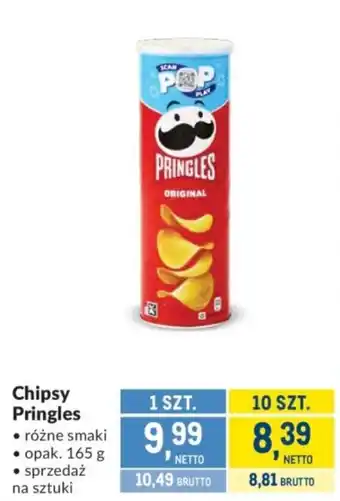 Makro Chipsy Pringles oferta