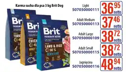 AT Karma sucha dla psa 3 kg Brit Dog oferta