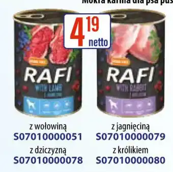 AT Mokra karma dla psa RAFI oferta