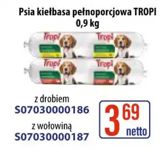 AT Psia kiełbasa pełnoporcjowa TROPI oferta