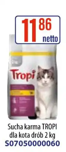 AT Sucha karma TROPI dla kota drób oferta
