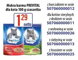 AT Mokra karma PREVITAL dla kota oferta