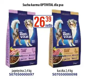 AT Sucha karma OPTIVITAL dla psa oferta