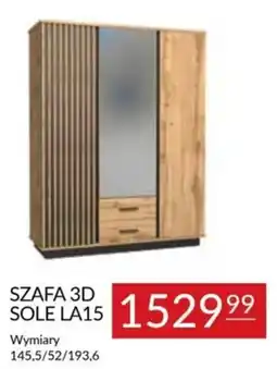 Abra SZAFА 3D SOLE LA15 oferta