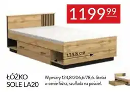 Abra ŁÓŻKO SOLE LA20 oferta