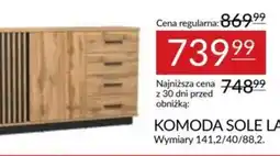 Abra KOMODA SOLE LA oferta