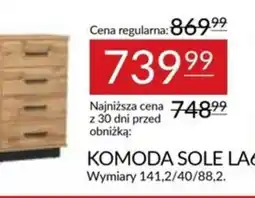 Abra Komoda Sole LAC oferta