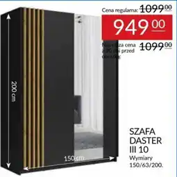 Abra SZAFА DASTER III 10 oferta