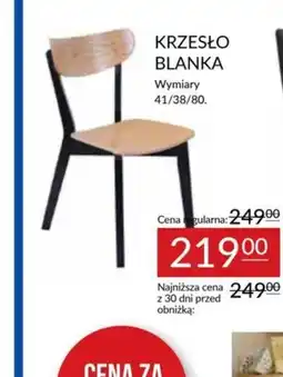 Abra KRZESŁO BLANKA oferta