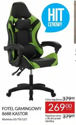 Abra Fotel Gamingowy 8688 Kastor oferta