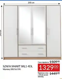 Abra SZAFА SMART SRL1 4DL oferta