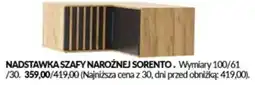Abra Nadstawka szafy narożnej Sorento oferta