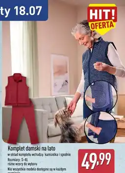 ALDI Komplet damski na lato oferta