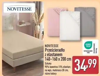 ALDI NOVITESSE Prześcieradło z elastanem oferta