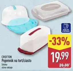 ALDI CROFTON Pojemnik na tort/ciasto oferta
