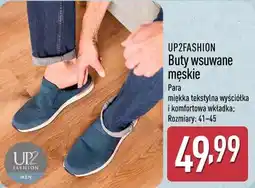 ALDI UP2FASHION Buty wsuwane męskie oferta