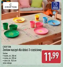 ALDI CROFTON Zestaw naczyń dla dzieci 3-częściowy oferta