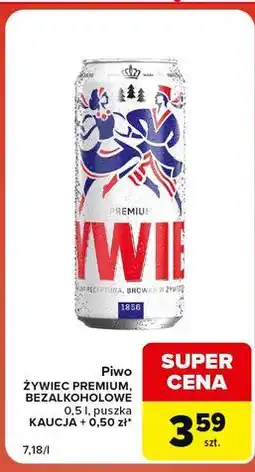 Carrefour Market Piwo Żywiec Bezalkoholowe oferta