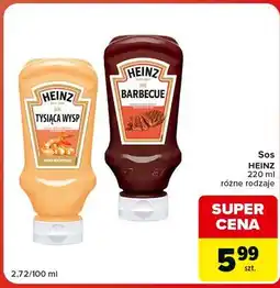 Carrefour Market Sos barbecue Heinz oferta