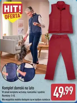 ALDI Komplet damski na lato oferta