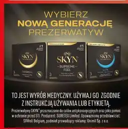 Carrefour Market Prezerwatywy ekstra nawilżane Skyn oferta