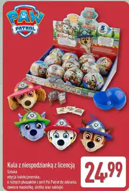 ALDI Paw Patrol Kula z niespodzianką z licencją oferta