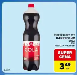 Carrefour Market Napój cola Carrefour Classic oferta