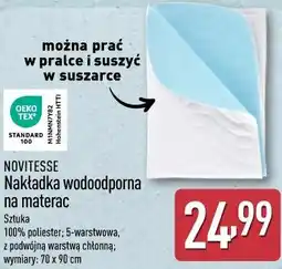 ALDI NOVITESSE Nakładka wodoodporna na materac oferta