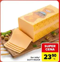 Carrefour Market Ser złoty mazur Mlekpol oferta