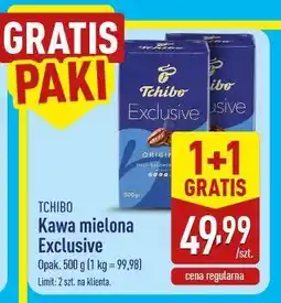 ALDI Tchibo Kawa mielona Exclusive oferta