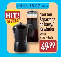 ALDI CROFTON Zaparzacz do kawy/Kawiarka oferta