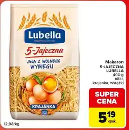 Carrefour Market Makaron 5-jaj krajanka Lubella Jajeczna oferta