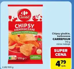 Carrefour Market Chipsy paprykowe Carrefour oferta