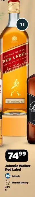 Netto Johnnie Walker Red Label oferta