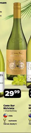 Netto Cono Sur Bicicleta Chardonnay oferta