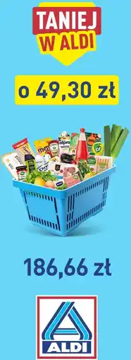 ALDI Koszyk zakupów ALDI oferta