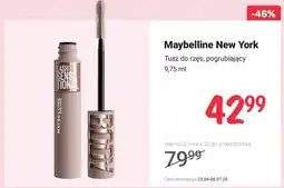 Rossmann Tusz do rzęs pogrubiający Maybelline New York Lash Sensational oferta