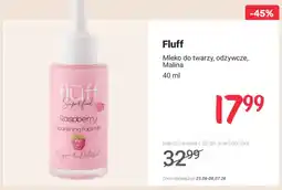 Rossmann Mleko do twarzy odżywcze Fluff Malina oferta