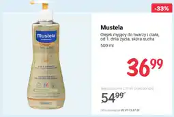 Rossmann Olejek myjący do twarzy i ciała Mustela oferta