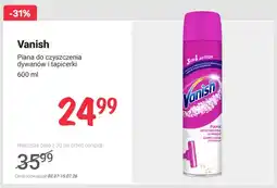 Rossmann Piana do czyszczenia dywanów i tapicerki Vanish oferta