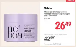 Rossmann Maska do laminacji włosów Neboa Glossy Hair wygładzająca oferta