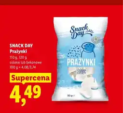 Lidl Prażynki Snack Day bekonowe oferta