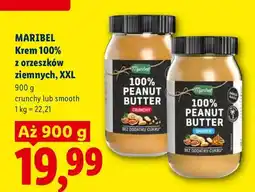 Lidl Krem 100% z orzeszków ziemnych smooth Maribel XXL oferta