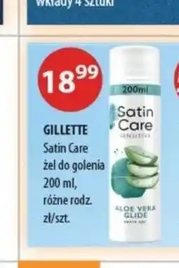 Drogerie Laboo Żel do golenia Gillette Satin Care oferta