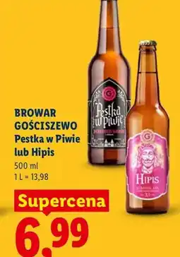 Lidl Piwo Browar Gościszewo Hipis oferta