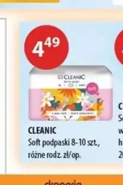 Drogerie Laboo Podpaski higieniczne Cleanic Soft oferta